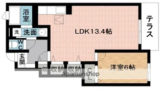 GROWⅡ【1階】の間取り