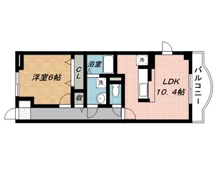 ナリッシュ【1階】の間取り