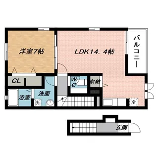 FREEDOM【2階】の間取り