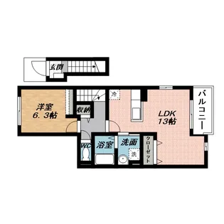 グラン ヒル 山荘【2階】の間取り