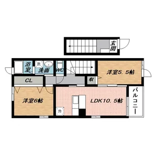 サンヒルズ希央台【2階】の間取り