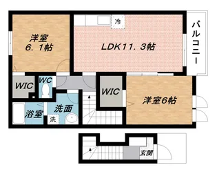 ソフィア【2階】の間取り