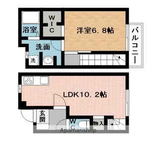 サングレースⅡ【1階】の間取り