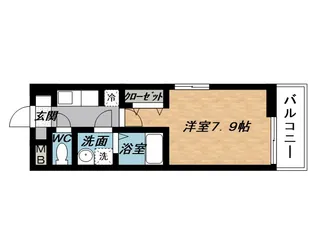 グラツィオーソ【1階】の間取り