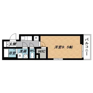 シャルマン【1階】の間取り