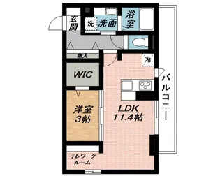 エクラ【2階】の間取り