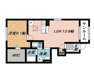 ドリームB【1階】の間取り