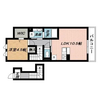 PROUD桔梗が丘 C棟【2階】の間取り