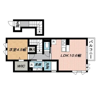 PROUD桔梗が丘 C棟【2階】の間取り