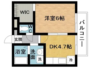 メゾン・ドレシャトー【2階】の間取り