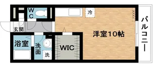 ヴェル モンターニュ【1階】の間取り