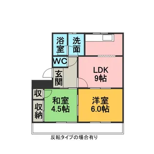 サンパーク【106号室】の間取り