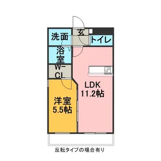 GRAND ART【1階】の間取り