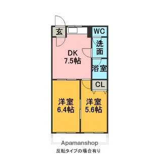 NICHE【3階】の間取り