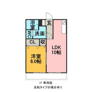 ラピスヒルズ【103号室】の間取り