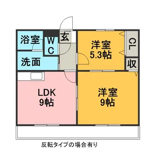 K’S COURT【1階】の間取り