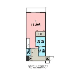 エクセル21【4階】の間取り
