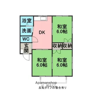 VILLAGE(ビレッジ)【2階】の間取り