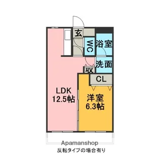 TEA POT【1階】の間取り