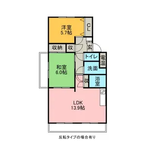 ファミール97【1階】の間取り