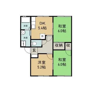 学園前【1階】の間取り