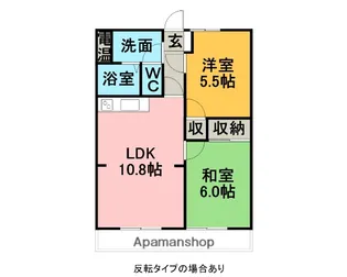 マイン96【4階】の間取り