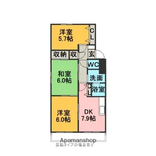 シオス【2階】の間取り