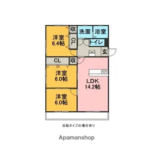 エボルシオン【2階】の間取り