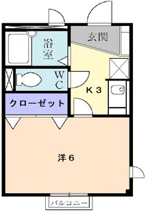 スペランツァⅠ【2階】の間取り