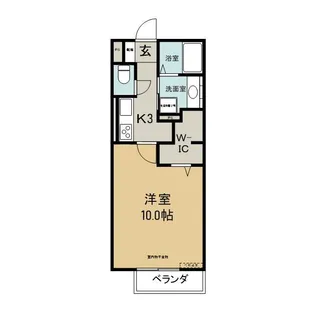 サクラーレ和泉【2階】の間取り