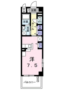 サンリットW Ⅰ【3階】の間取り