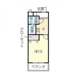 T’S DREAM 大安【3階】の間取り