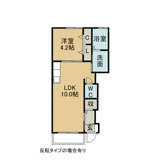 エスペランサⅠ【1階】の間取り