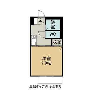 アルモア長島【1階】の間取り