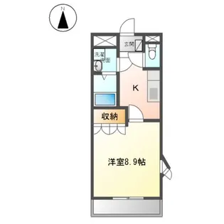 メゾン・ド・ローレライ B棟【2階】の間取り