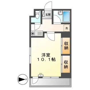 サザンクロス【3階】の間取り