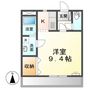 ロワールピア【1階】の間取り