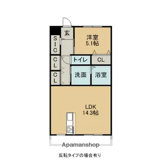 Sorte【1階】の間取り