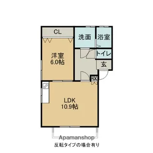 トリイハウス【1階】の間取り