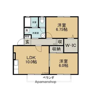 ロイヤルガーデン桑名 C【2階】の間取り