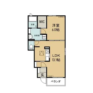 フェリーチェ Ⅰ【1階】の間取り