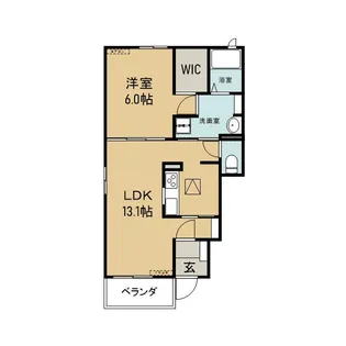 フェリーチェ Ⅲ【1階】の間取り