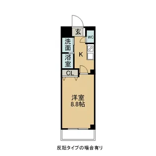 ロワジール【1階】の間取り