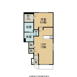 アウル【1階】の間取り