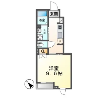 アイズ ハウス【1階】の間取り