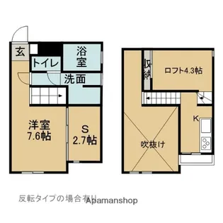サンアリーナ桑名イースト【1階】の間取り
