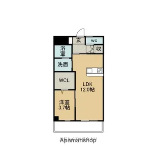 REGORAS(レゴラス)【2階】の間取り