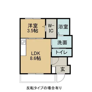 ディアコート 川越【1階】の間取り