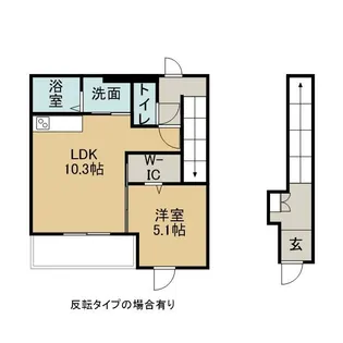 ディアコート 川越【2階】の間取り