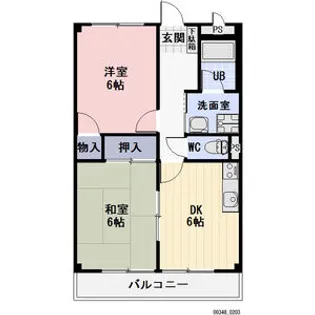 SURPLUSベルーガA【1階】の間取り